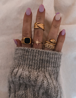 Anillo Pluma