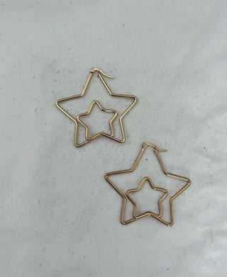 Pendientes estrellas inside