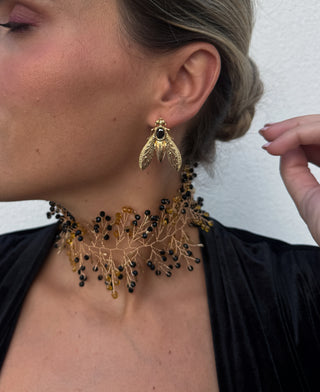 Choker Reina negro