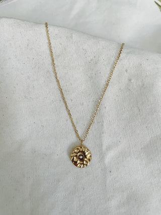 Cadenita medalla brillo