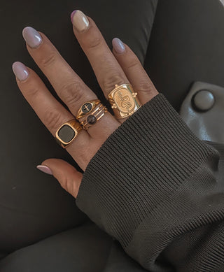 Anillo Sello serpiente