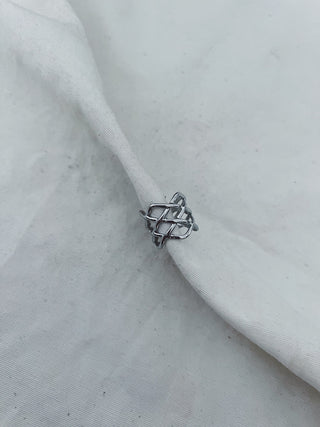 Anillo Enredadera plata