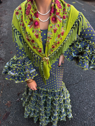 Traje flamenca Sur lunares