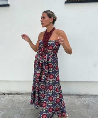 Vestido Pinoquio azul