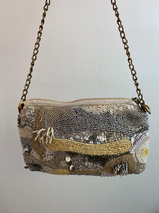 Bolso invitada plateado