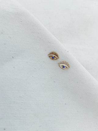 Mini Ojitos detalle azul