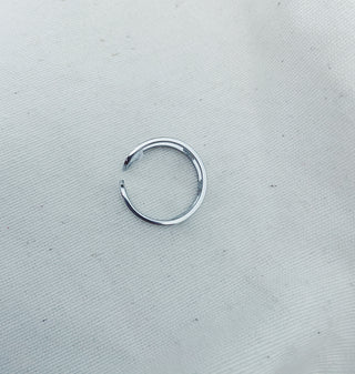 Anillo Cruces santiago plata