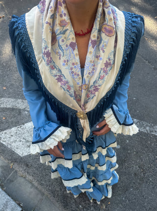 Traje de flamenca Monte celeste