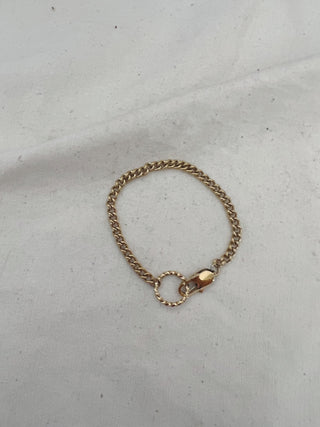 Pulsera círculo y cadena