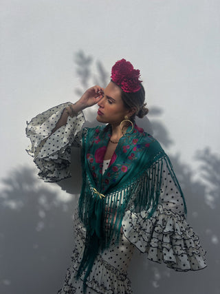 Traje de flamenca Sevilla lunares
