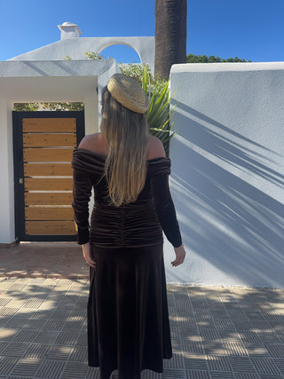 Vestido Lady marrón