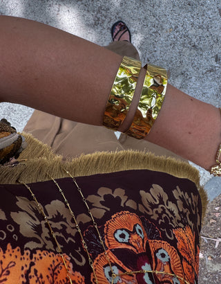 Brazalete horizonte dorado