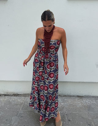 Vestido Pinoquio azul