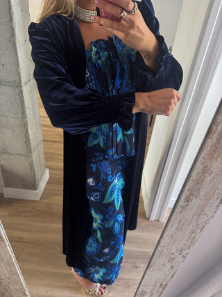 Abrigo Gabri azul marino