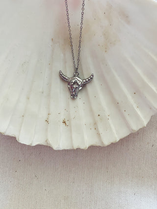 Cadena Búfalo plata