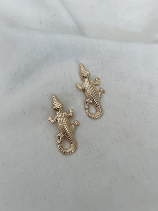 Pendientes cocodrilos