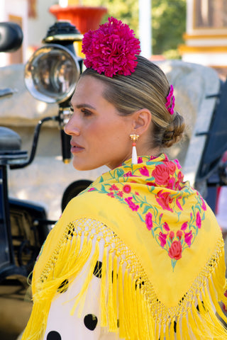 Pendientes lágrima abeja