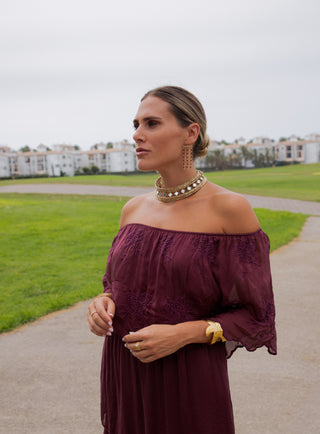 Choker Manuela espejos