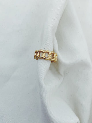 Anillo Básico grueso oro