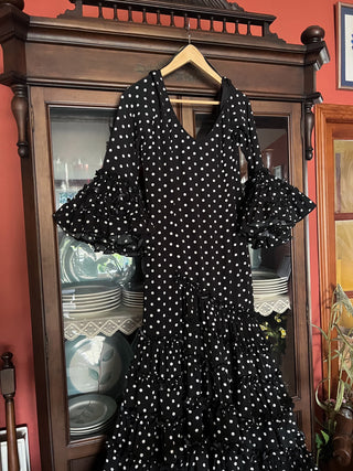 Traje de flamenca Sevilla lunares