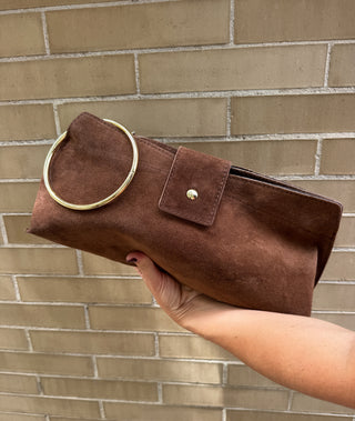 Bolso piel aro
