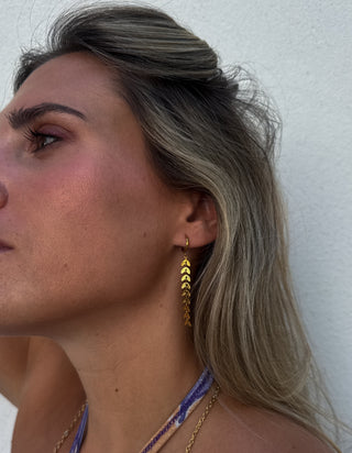 Pendientes césar oro