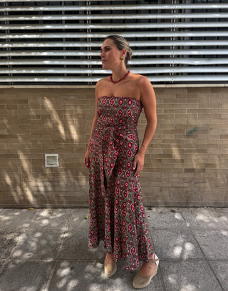 Vestido Alhelí verde