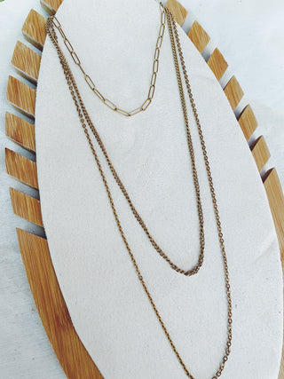 Collar tri cadenas