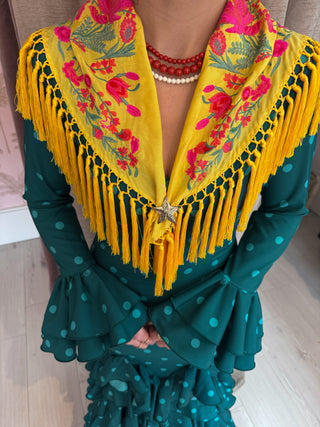 Mantoncillo Estela amarillo NIÑA