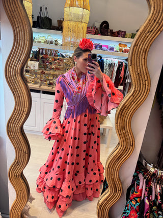Traje flamenca Carmela lunares