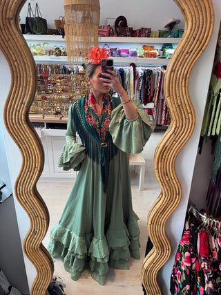 Traje flamenca Carmela liso
