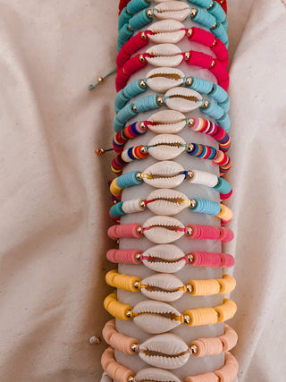Pulsera maxi colores concha
