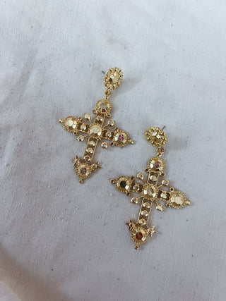 Pendientes cruces puntas