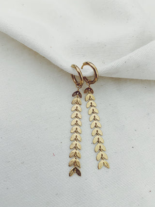 Pendientes césar oro