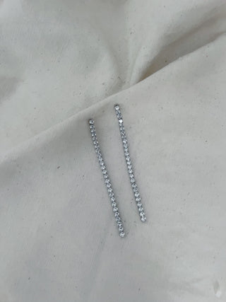 Pendientes C brillantes