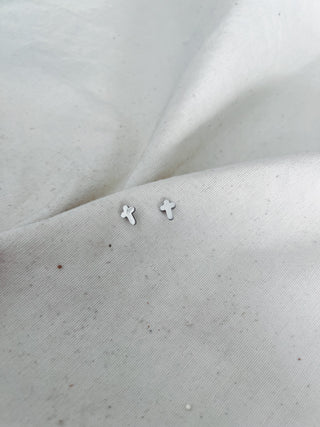 Mini cruces plata
