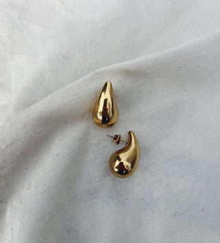 Pendientes gotas medianas