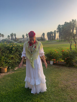 Traje flamenca villamanrique