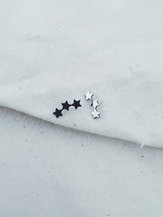 Estrellas escaladoras plata