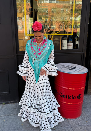 Traje flamenca Valeria