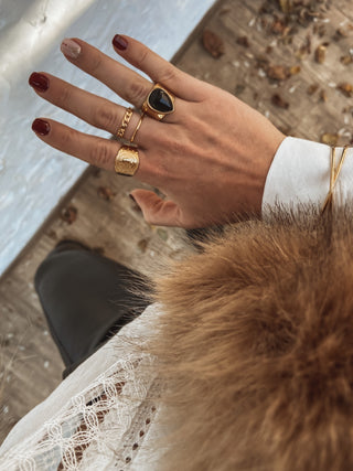 Anillo Coin oro