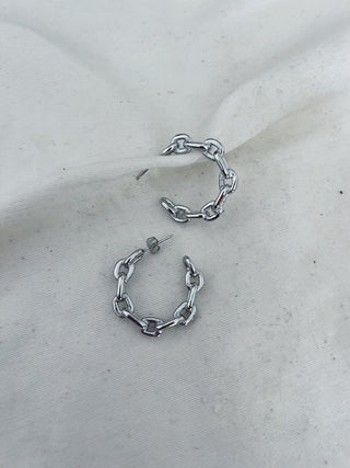 Cadena estribada plata