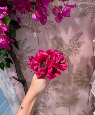 Decoración pelo Amapolas