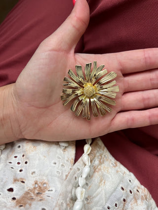 Broche girasol maxi