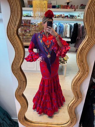 Traje flamenca Tina lunares