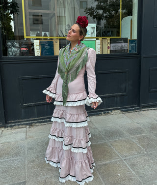 Traje de flamenca Monte rosa